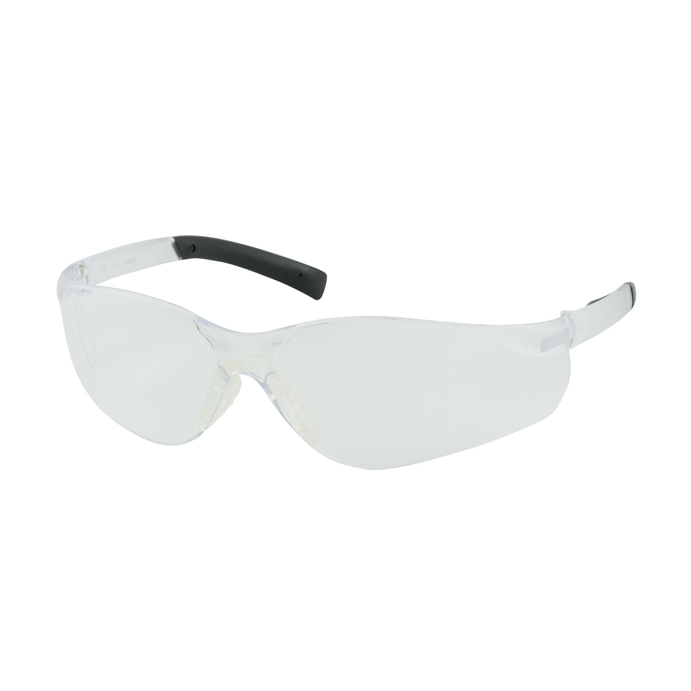 Zenon Z14SN™ 250-08-0000 Rimless Safety Glasses with Clear Temple, Clear Lens and Anti-Scratch Coating