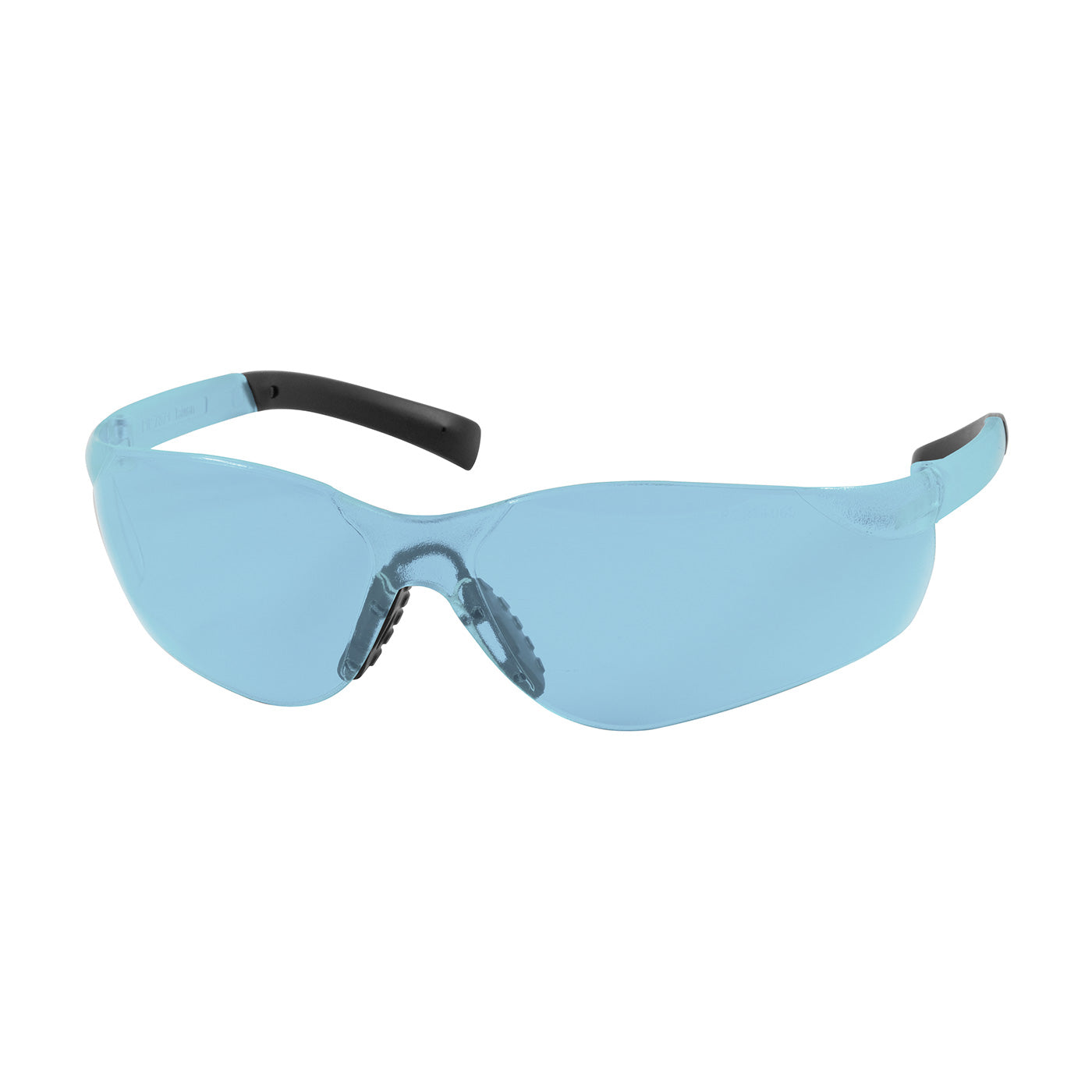 Bouton Optical 250-08-5503 Safety Glasses Light Blue Lens Anti-Scratch Light Blue