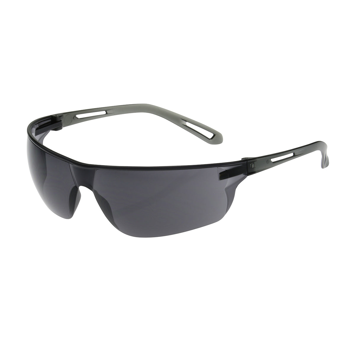 Bouton Optical 250-09-0001 Rimless Safety Glasses Gray Lens