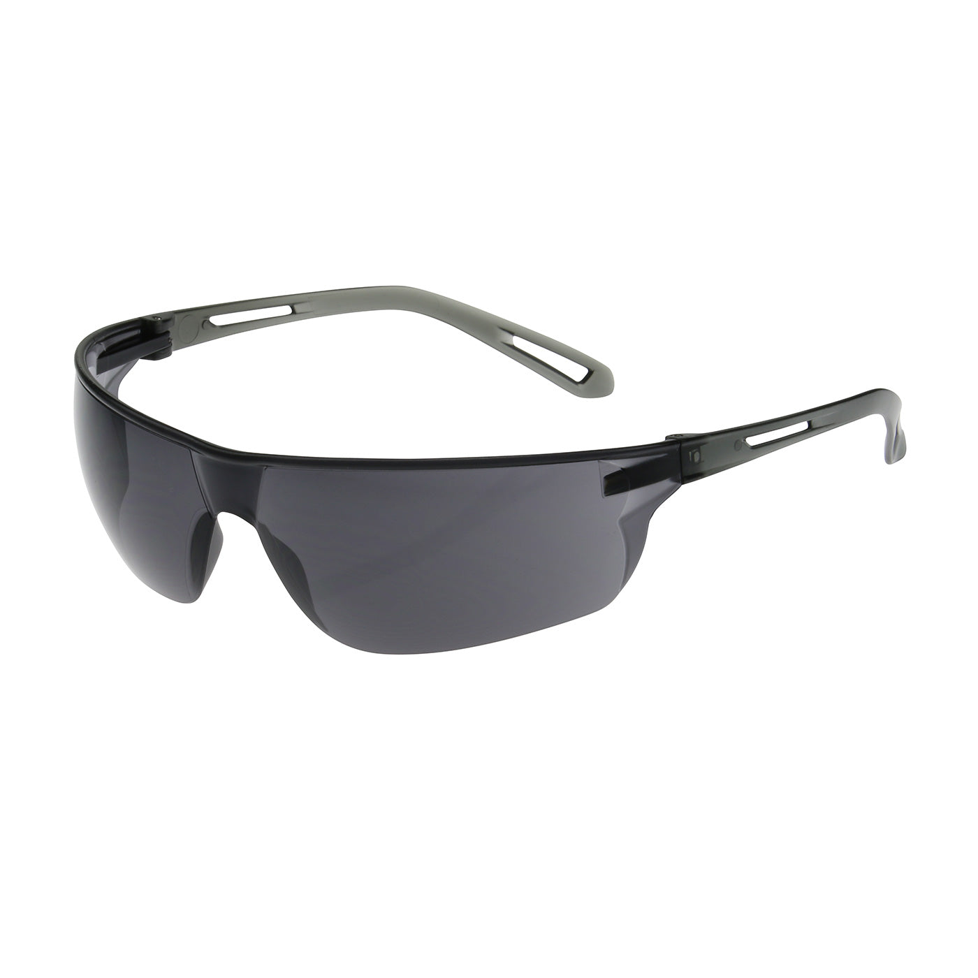 Bouton Optical 250-09-0021 Rimless Safety Glasses Gray Lens