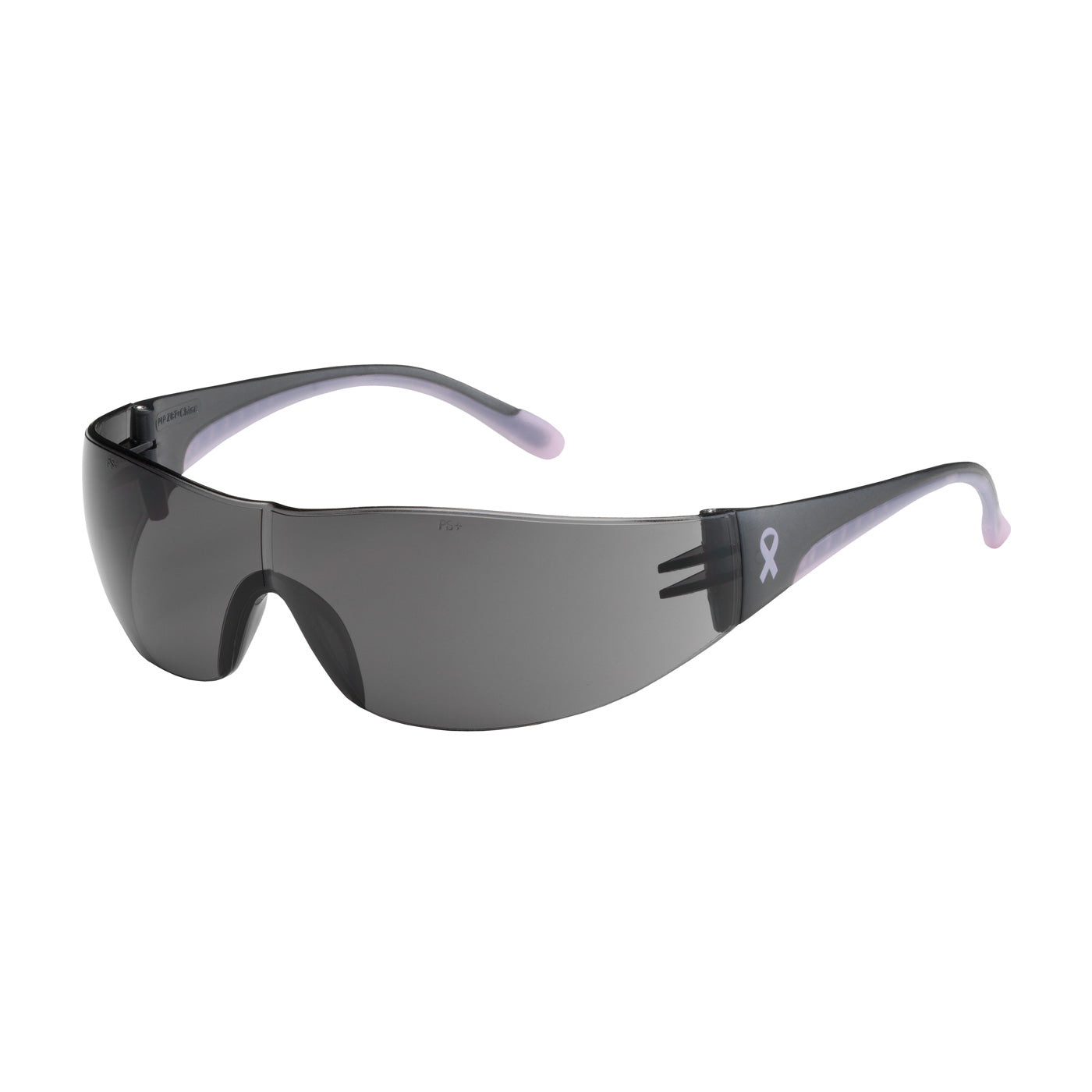 Bouton Optical 250-10-5501 Safety Glasses Rimless Gray Lens