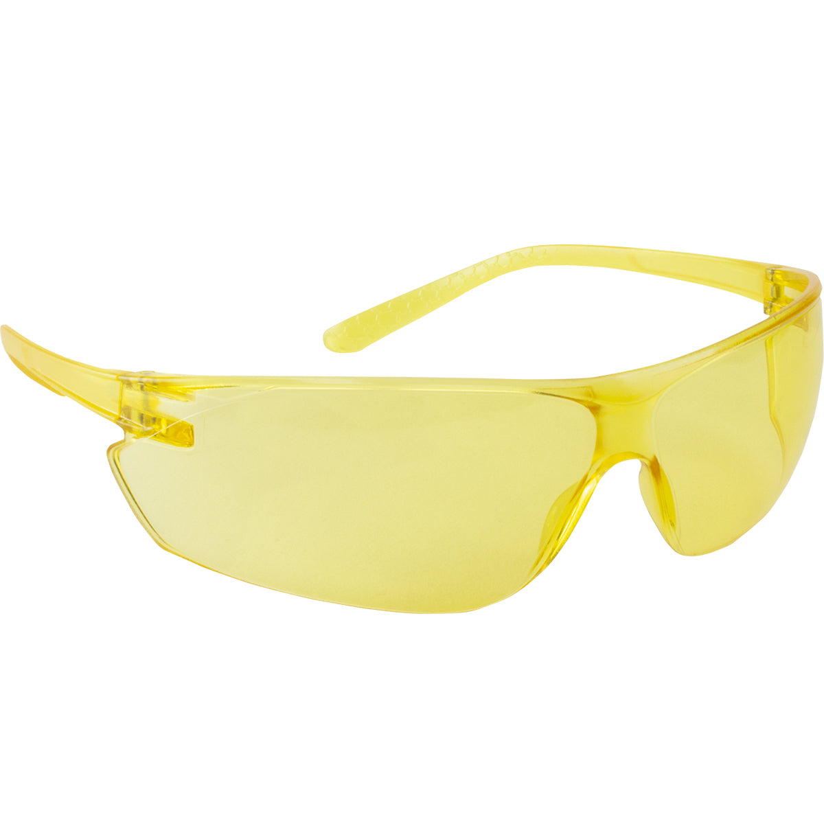 Bouton Optical 250-14-0009 Rimless Safety Glasses Amber
