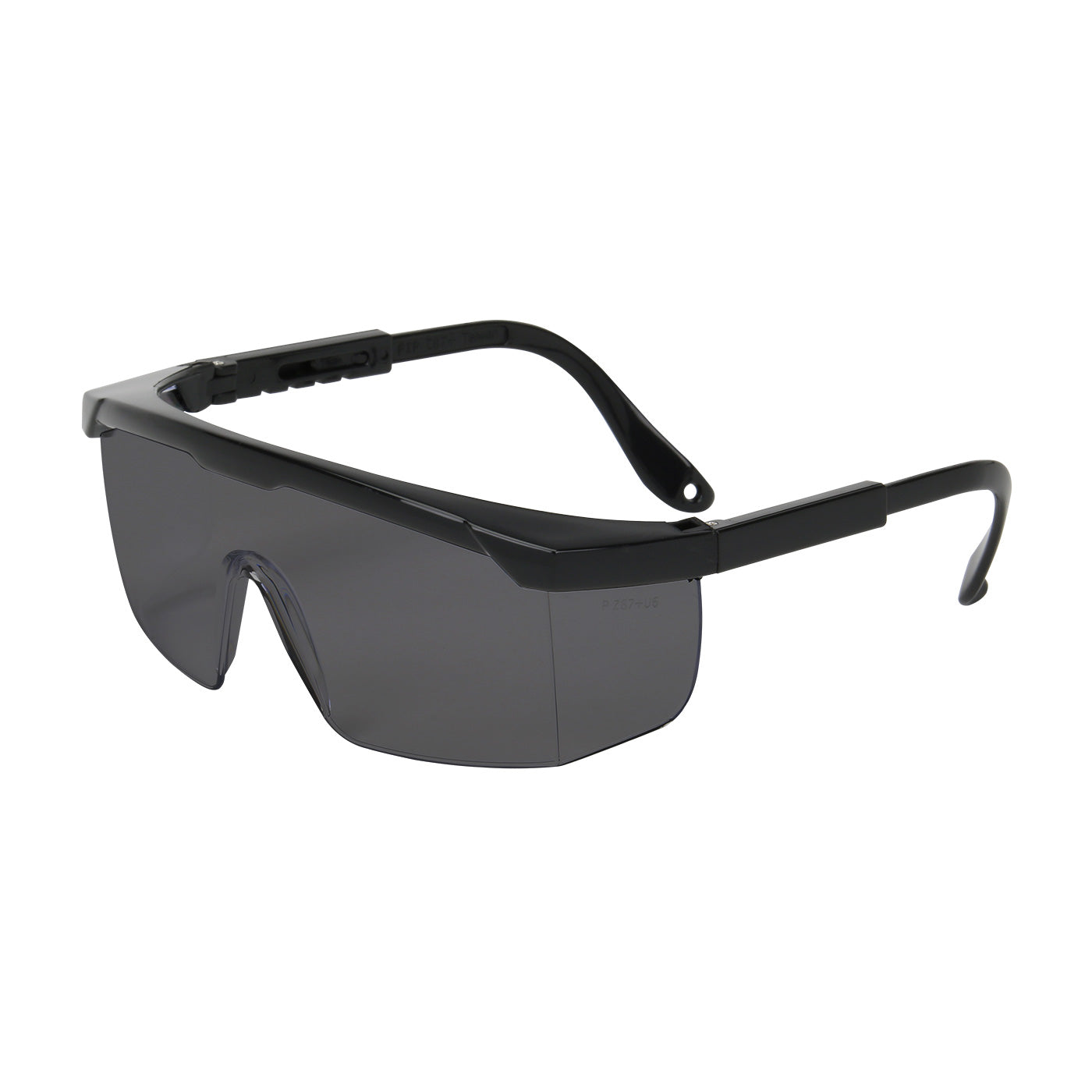 Bouton Optical 250-24-0001 Safety Glasses Polycarbonate Anti-Scratch Black