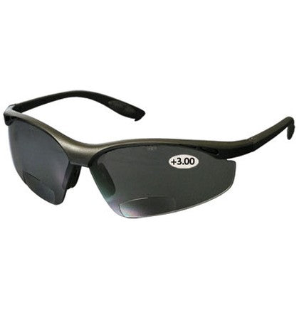 Bouton Optical 250-25-0130 Safety Glasses Nylon Frame Anti-Scratch Black