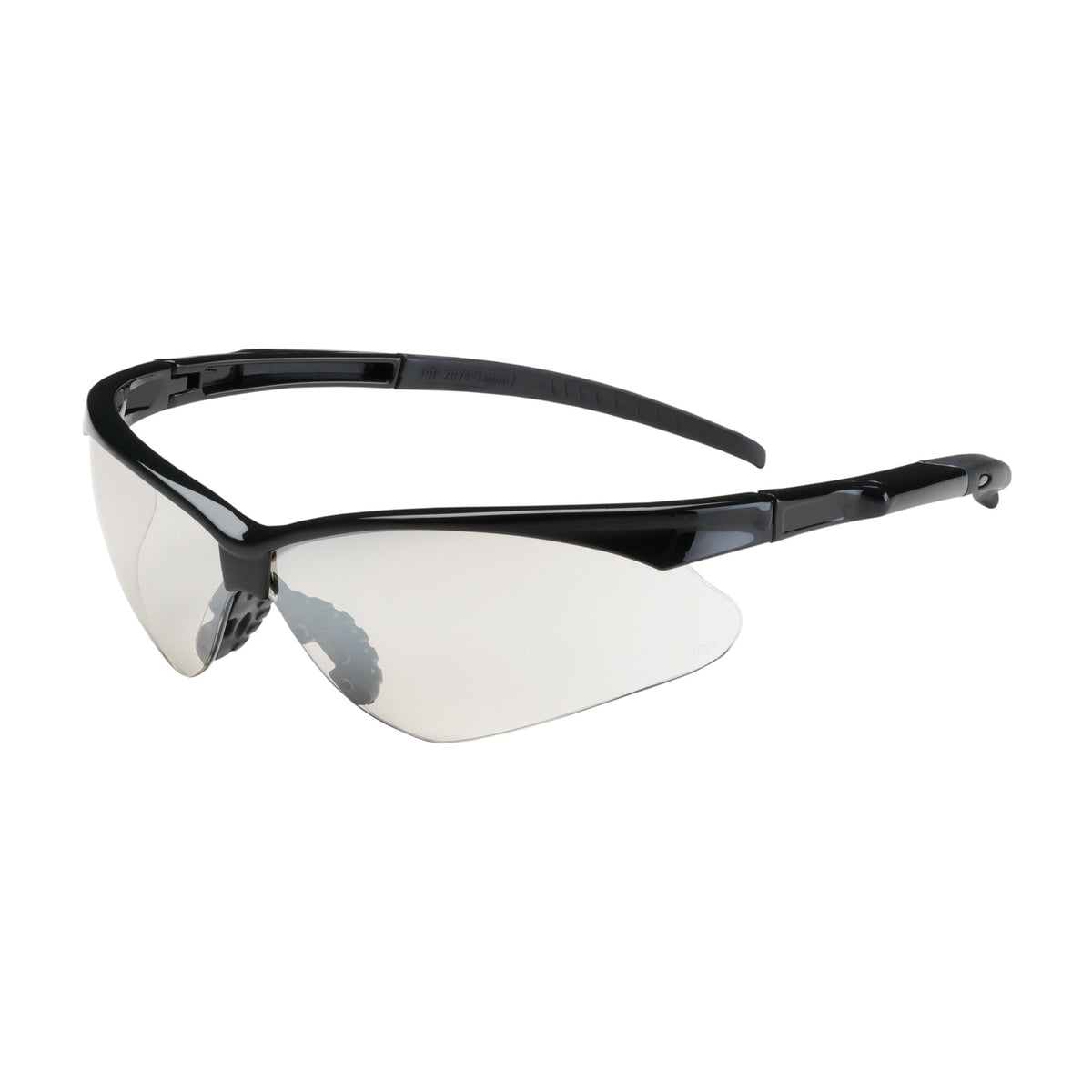 Bouton Optical 250-28-0000 Semi-Rimless Safety Glasses Clear Lens
