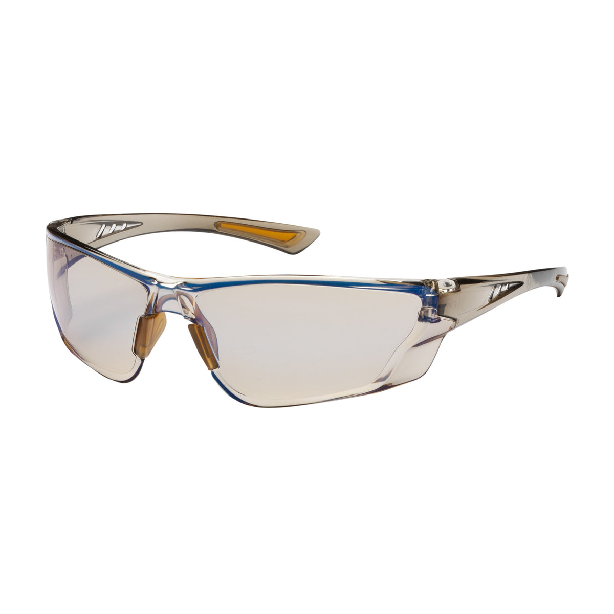 Bouton Optical 250-32-0226 Safety Glasses I/O Blue Anti-Fog