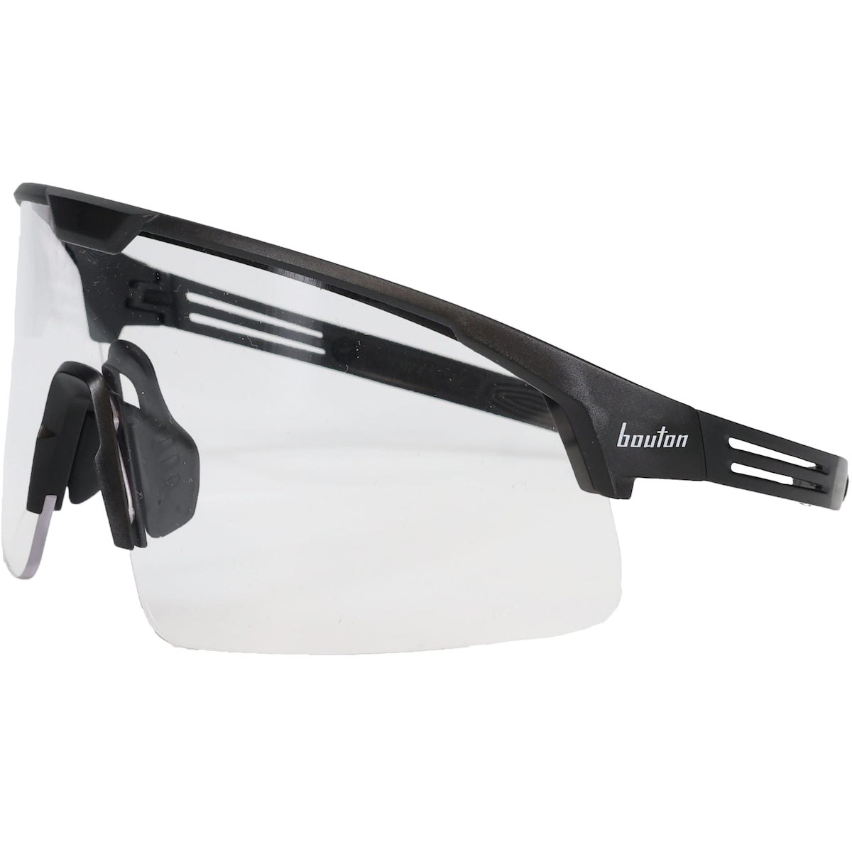 Bouton Optical 250-41-0520 Safety Glasses FogLess Coating Black