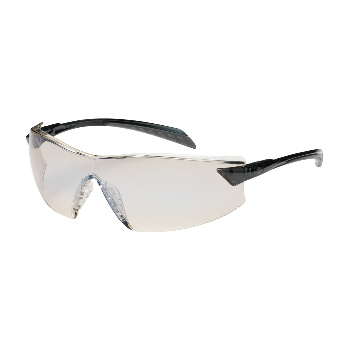 Bouton Optical 250-45-0226 Safety Glasses I/O Blue Lens Gray