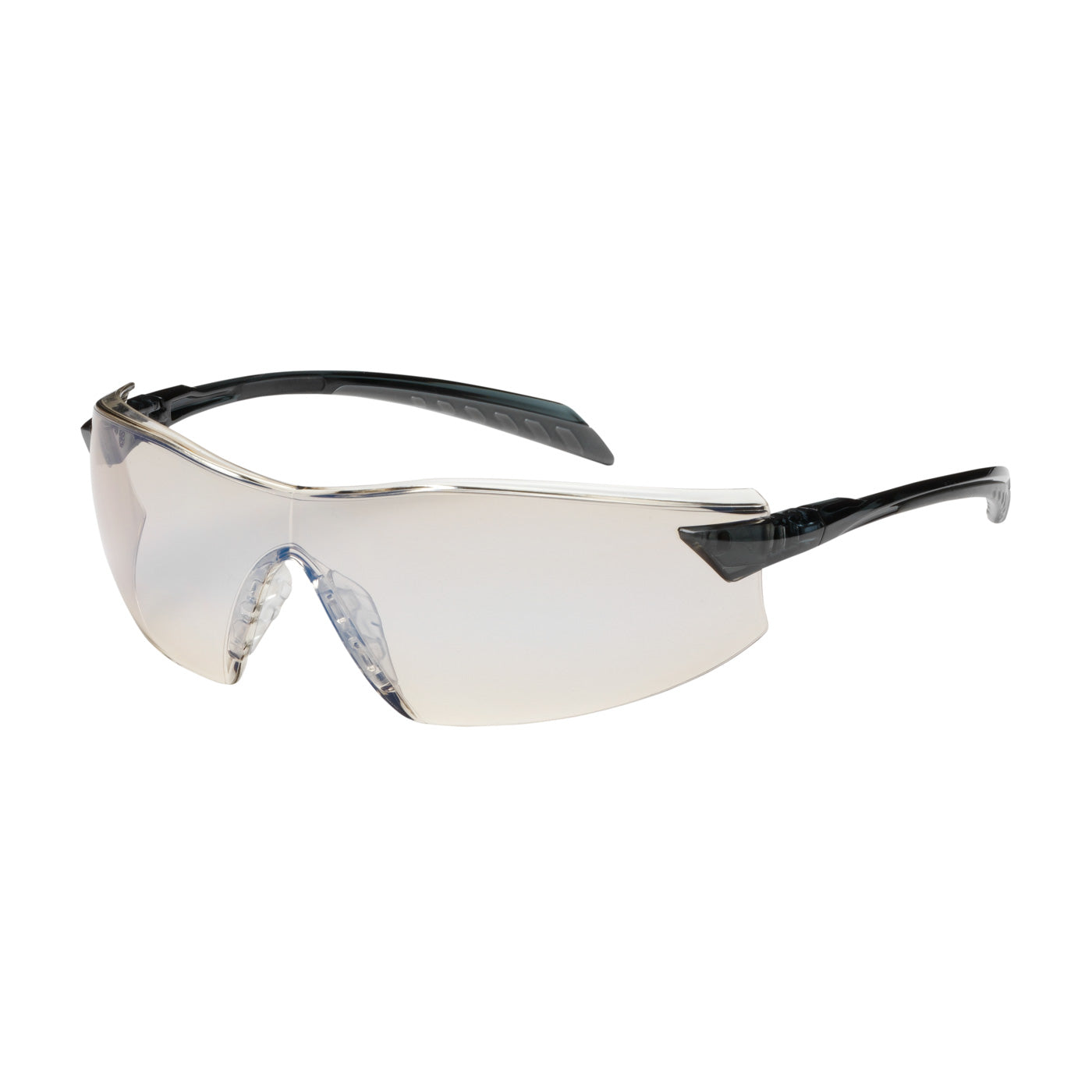 Bouton Optical 250-45-0226 Safety Glasses I/O Blue Lens Gray