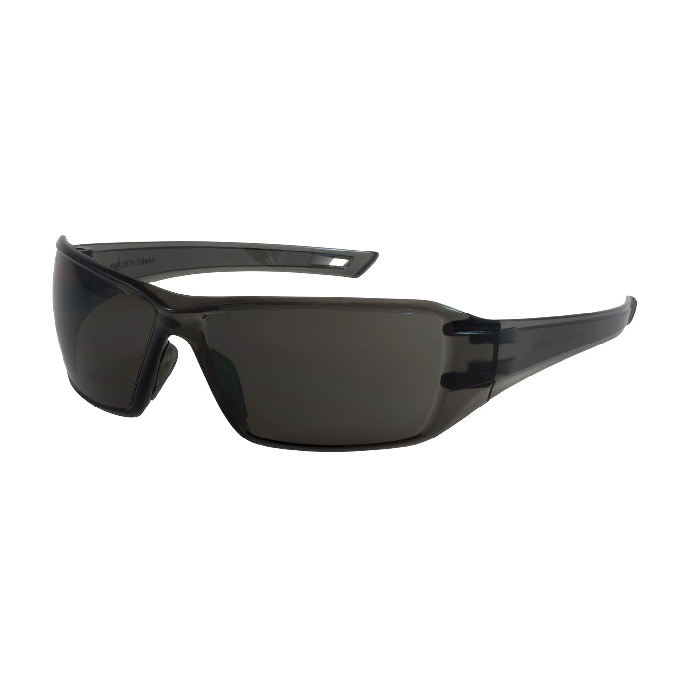 Bouton Optical 250-46-0021 Safety Glasses Gray Lens Anti-Fog Gray