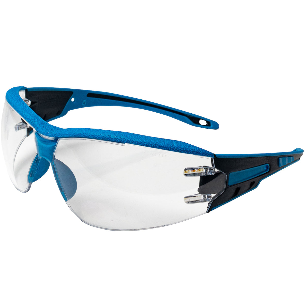 Bouton Optical 250-46-D520 Metal Detectable Safety Glasses Clear Anti-Fog