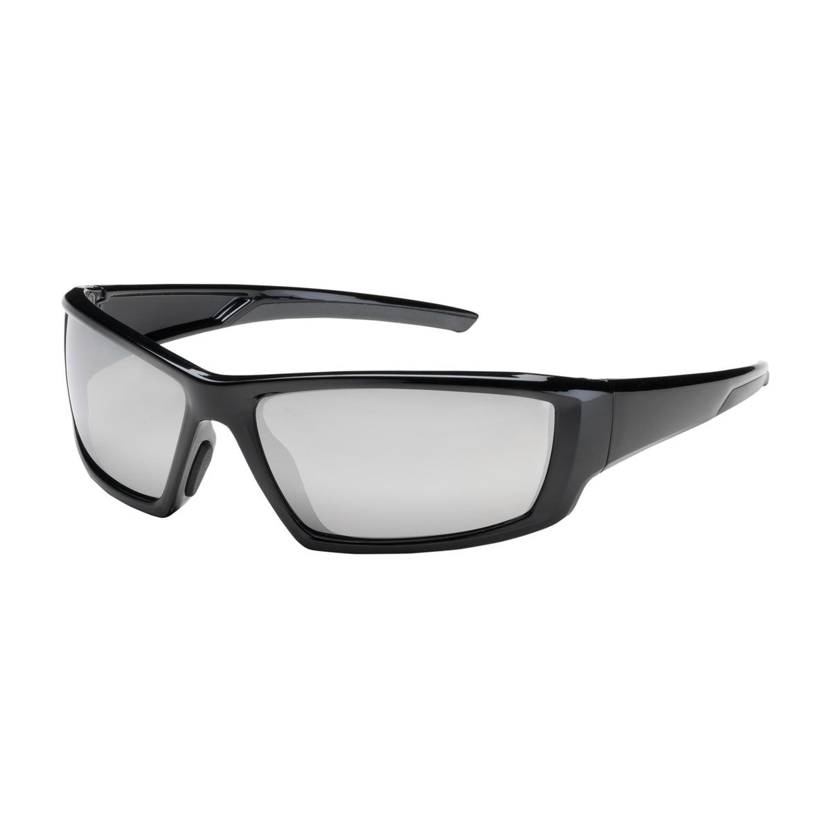 Bouton Optical 250-47-0005 Safety Glasses Anti-Scratch Anti-Reflective Black