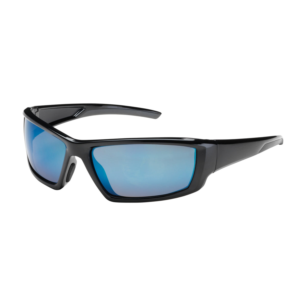 Bouton Optical 250-47-0006 Safety Glasses Anti-Scratch Anti-Reflective Black