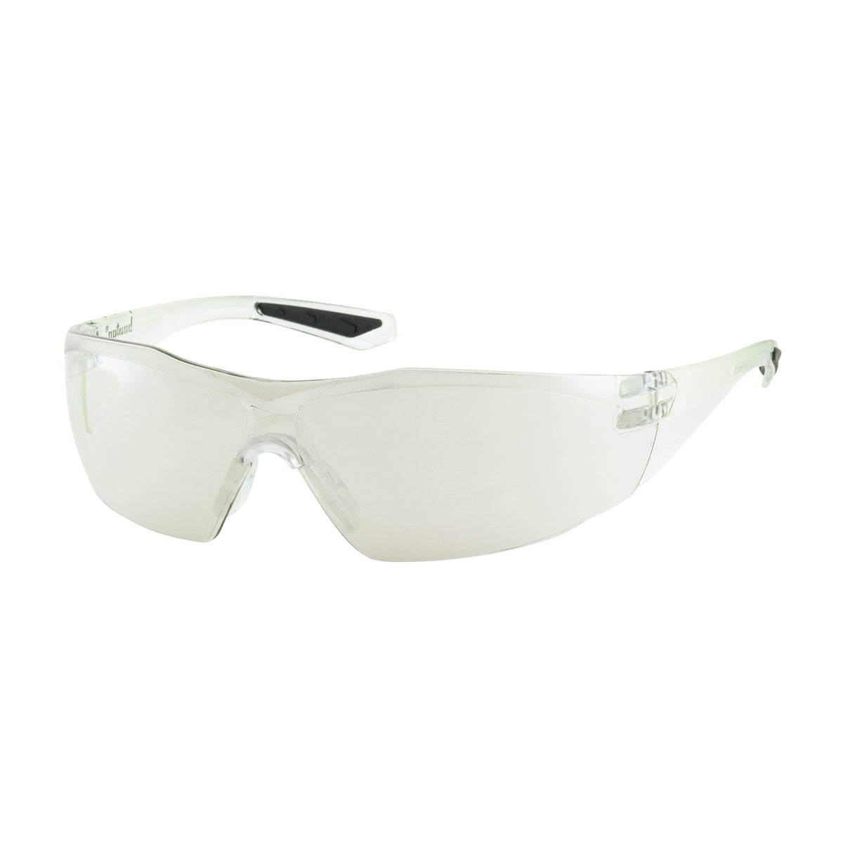 Bouton Optical 250-49-0022 Safety Glasses Rimless Anti-Fog I/O