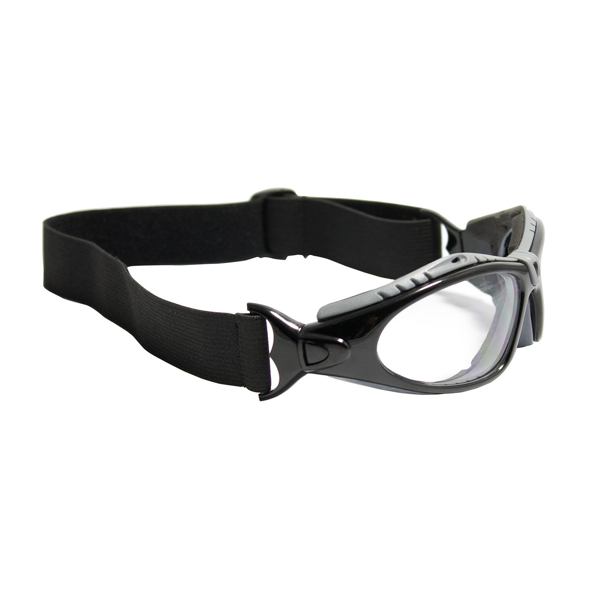 Bouton Optical 250-50-0420 Safety Glasses Foam Padding Black