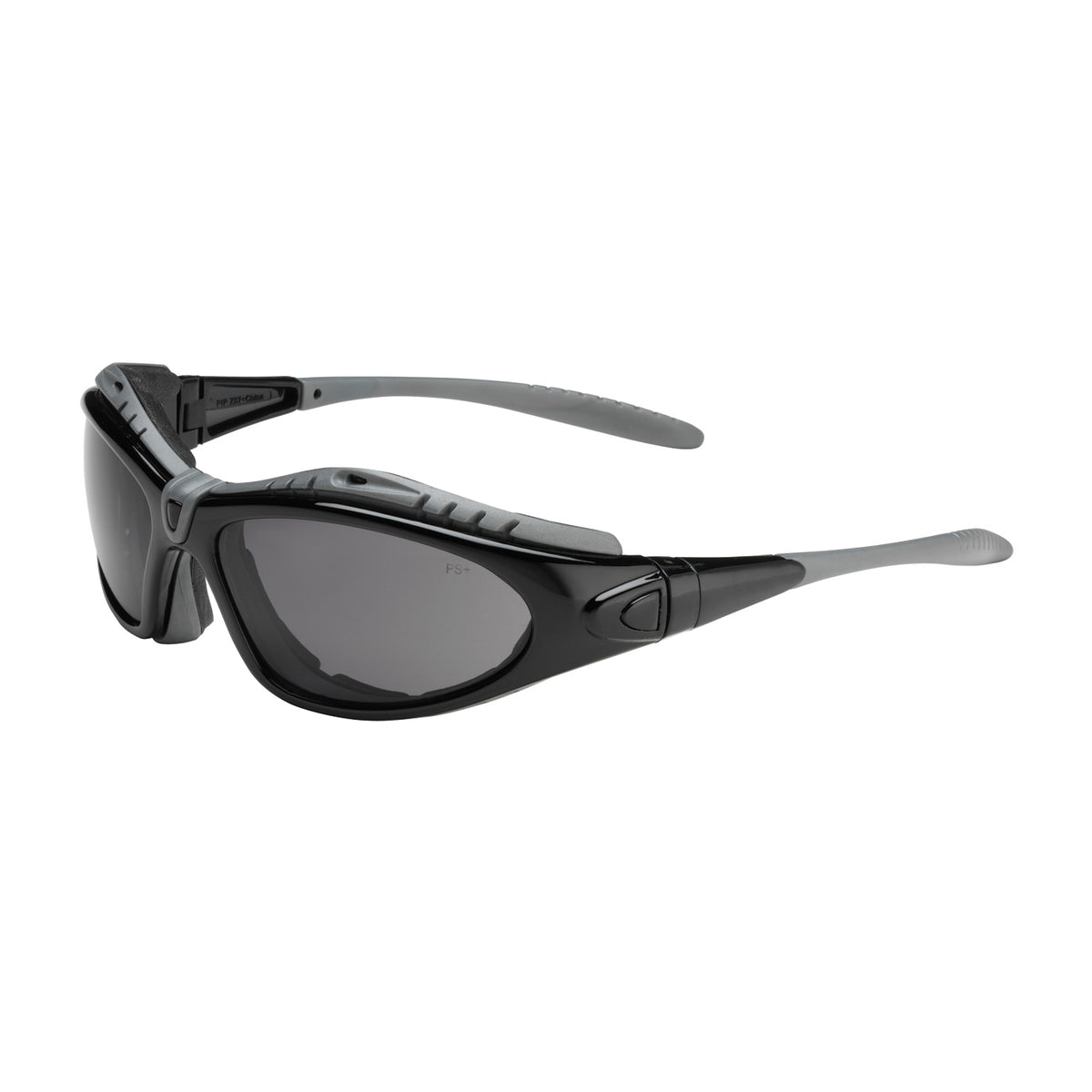 Bouton Optical 250-50-0521 Safety Glasses Foam Padding Anti-Fog Black