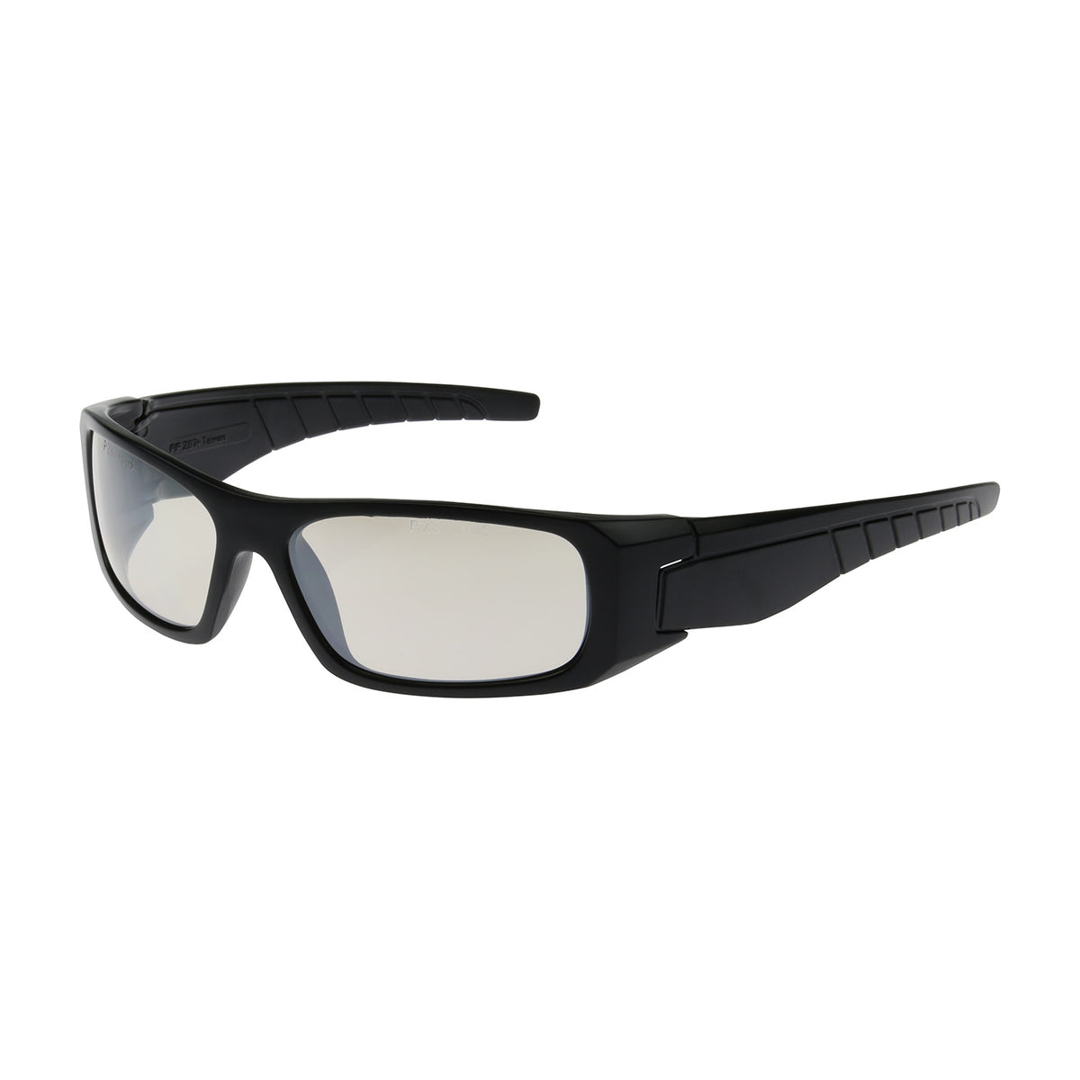 Bouton Optical 250-53-0022 Safety Glasses Black Frame Anti-Fog