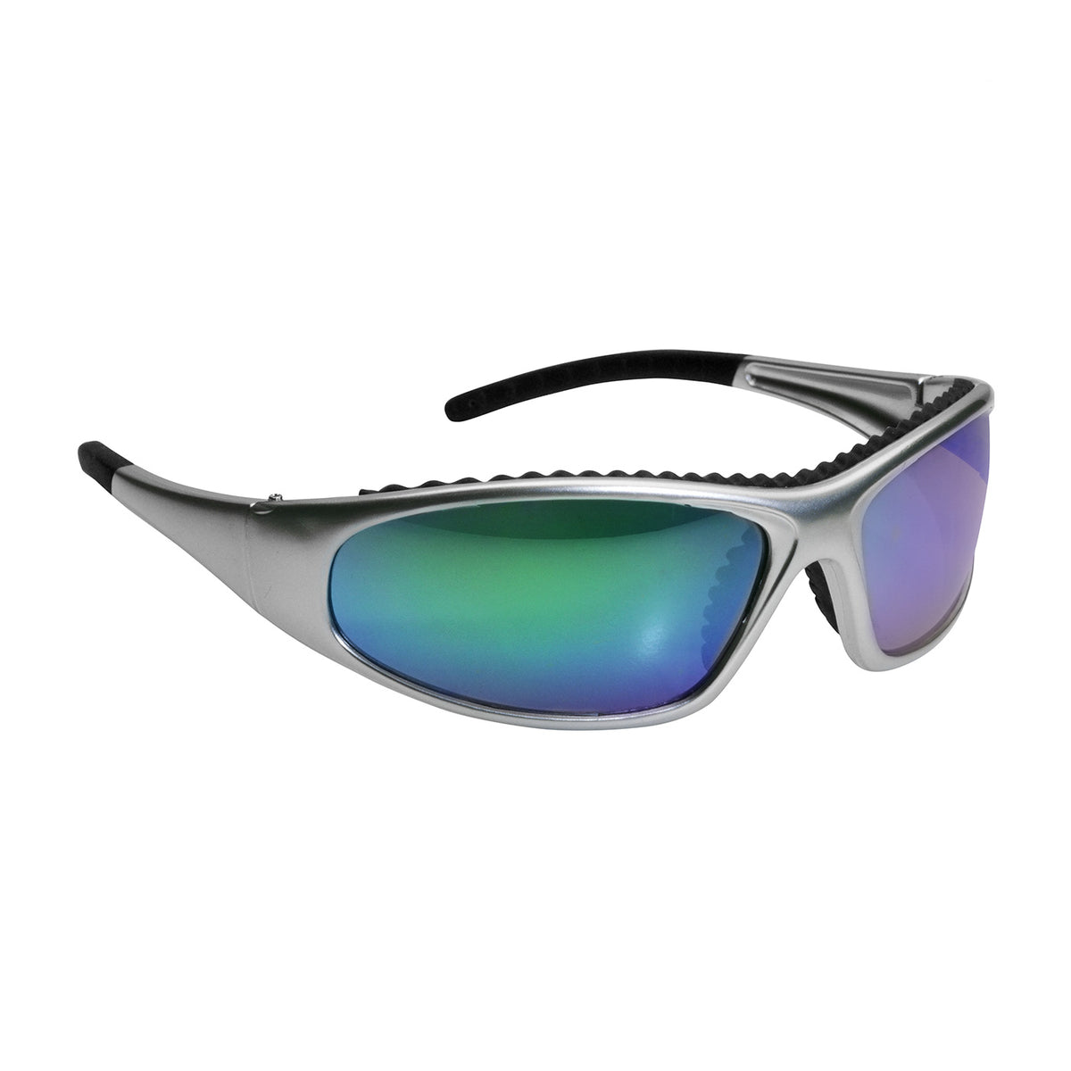 Bouton Optical 250-60-0630 Safety Glasses Silver Frame Anti-Fog