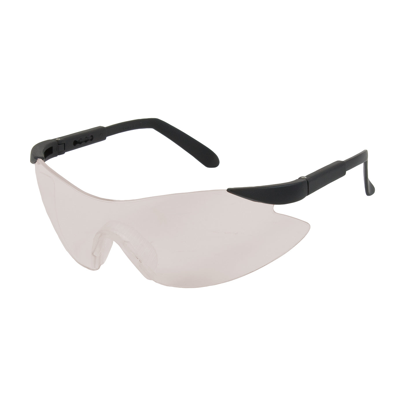 Bouton Optical 250-92-0002 Safety Glasses Rimless Anti-Scratch Black