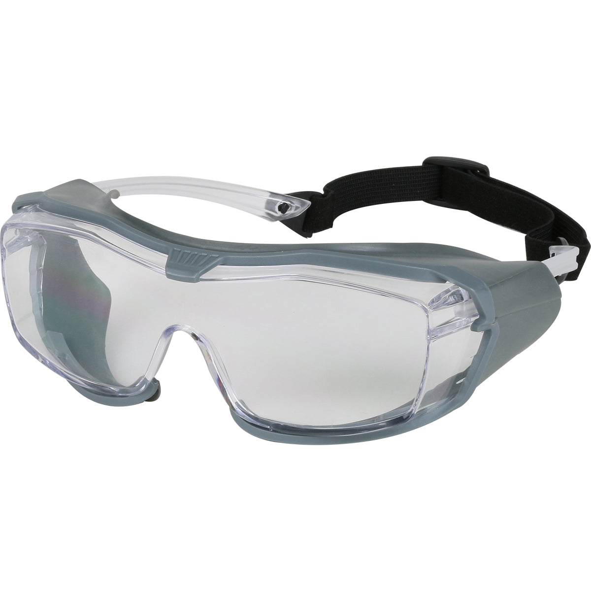 Bouton Optical 250-96-1520 OTG Safety Glasses Rubber Gasket Clear Lens