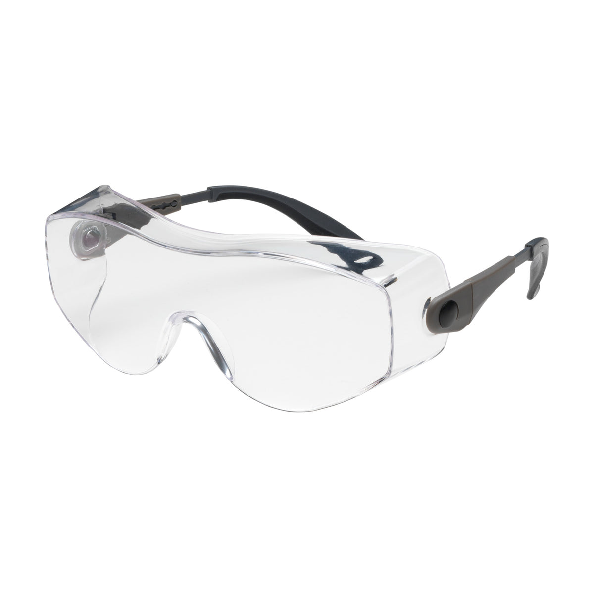 Bouton Optical 250-98-0000 OTG Rimless Safety Glasses Clear Lens
