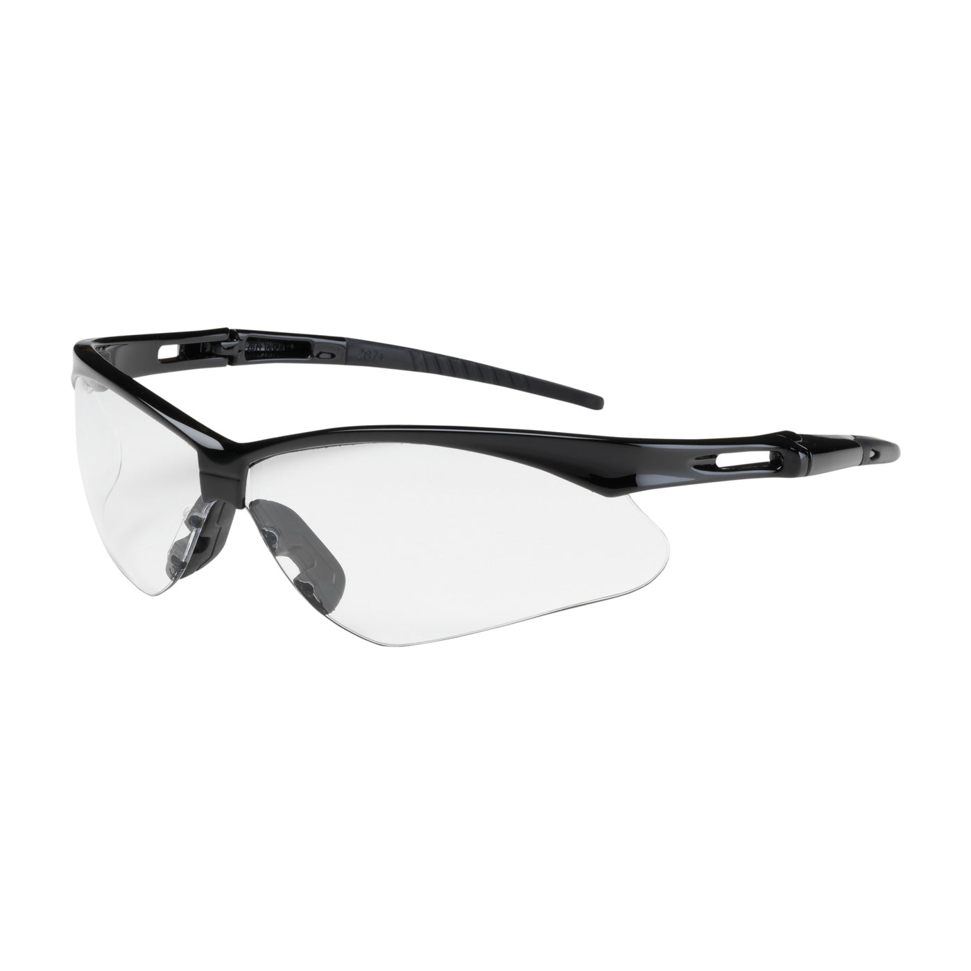 Bouton Optical 250-AN-10110 Semi-Rimless Safety Glasses Polycarbonate Black
