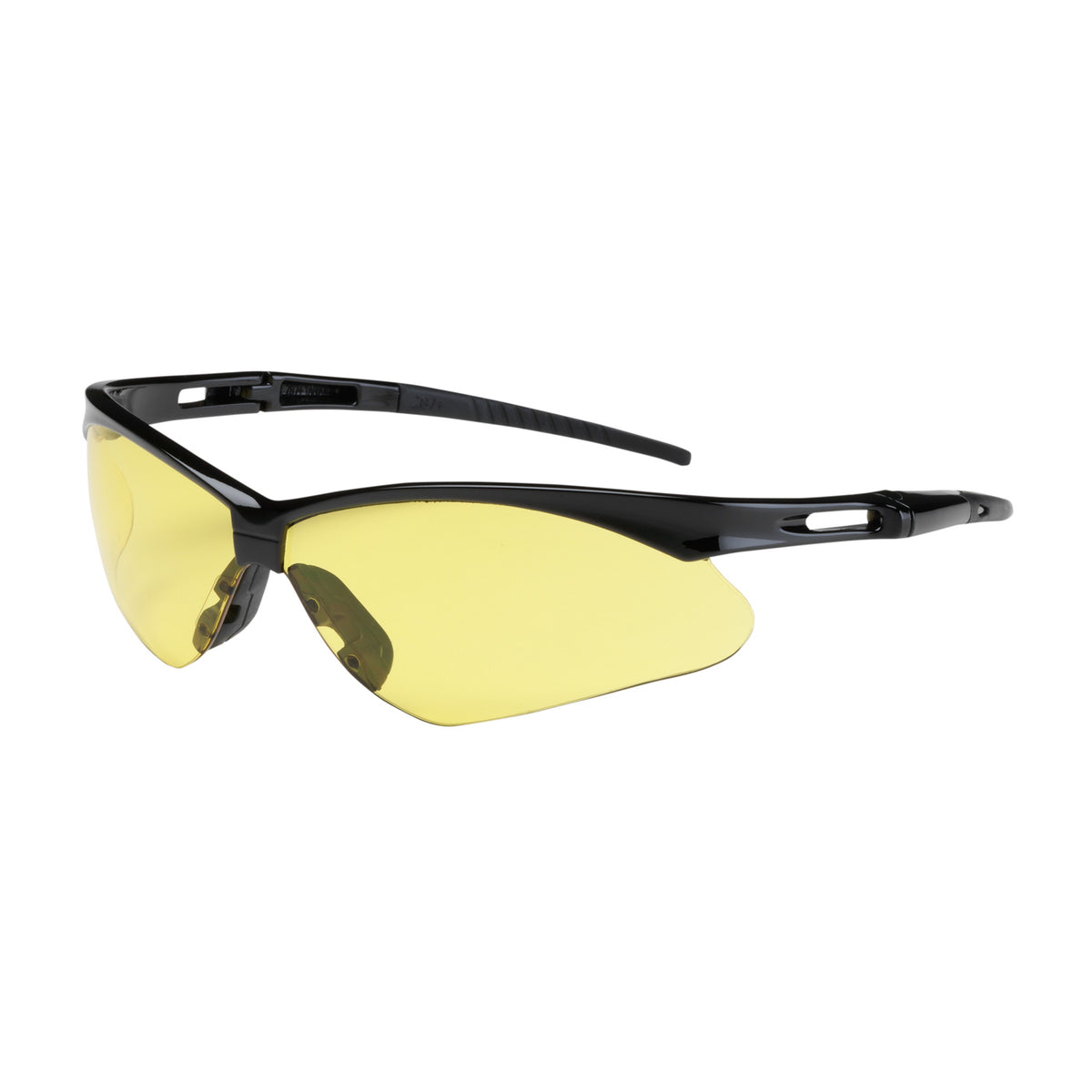 Bouton Optical 250-AN-10120 Safety Glasses Amber Black