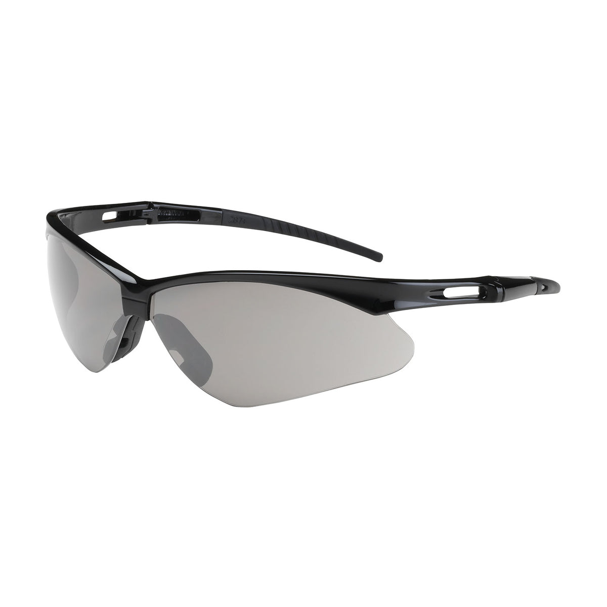 Bouton Optical 250-AN-10551 Safety Glasses Semi-Rimless FogLess Black