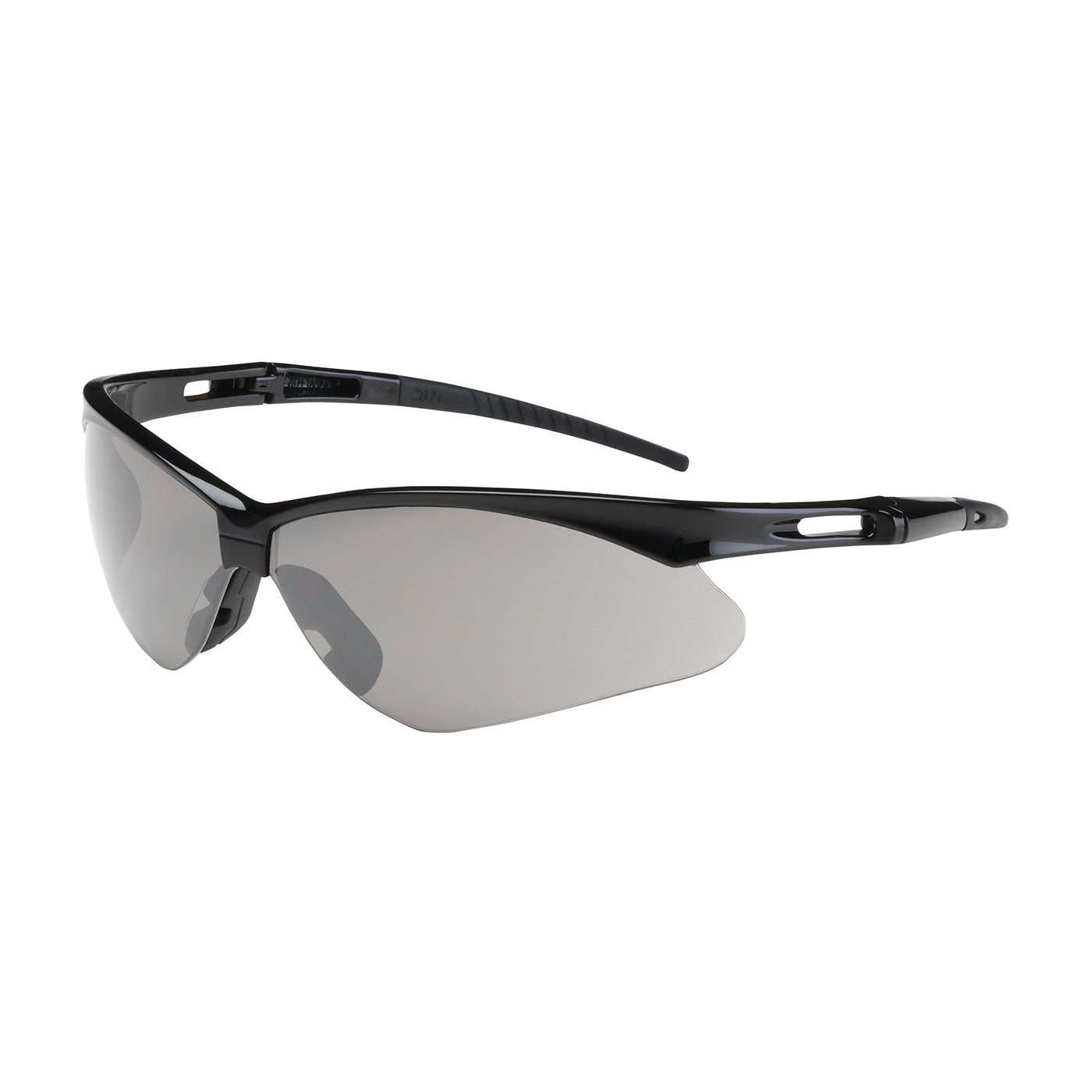 Bouton Optical 250-AN-10551 Safety Glasses Semi-Rimless FogLess Black