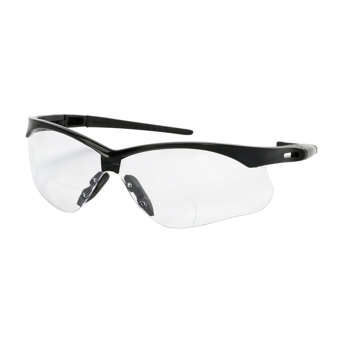 Bouton Optical 250-AN-11120 Safety Readers Semi-Rimless Anti-Fog Black