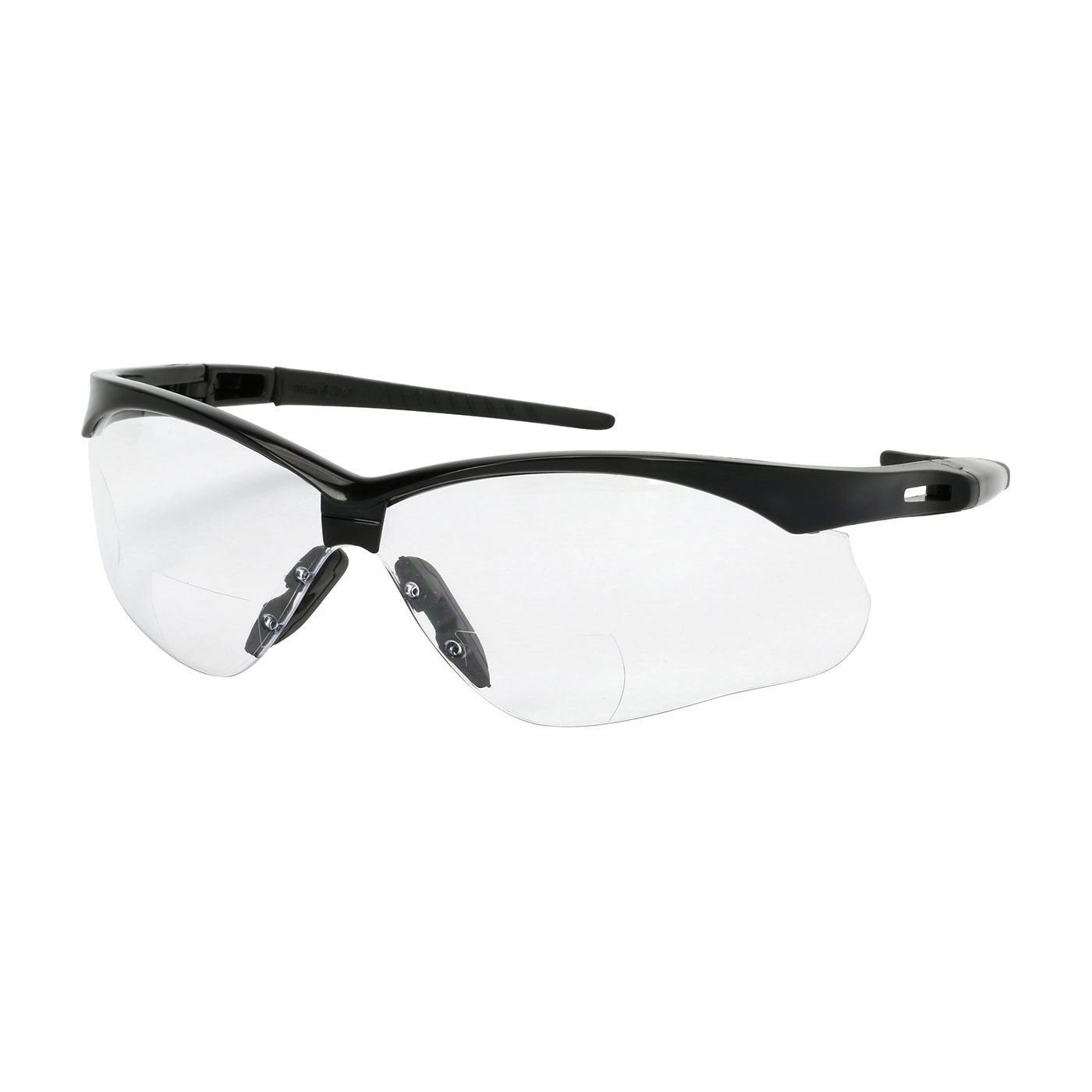 Bouton Optical 250-AN-11120 Safety Readers Semi-Rimless Anti-Fog Black