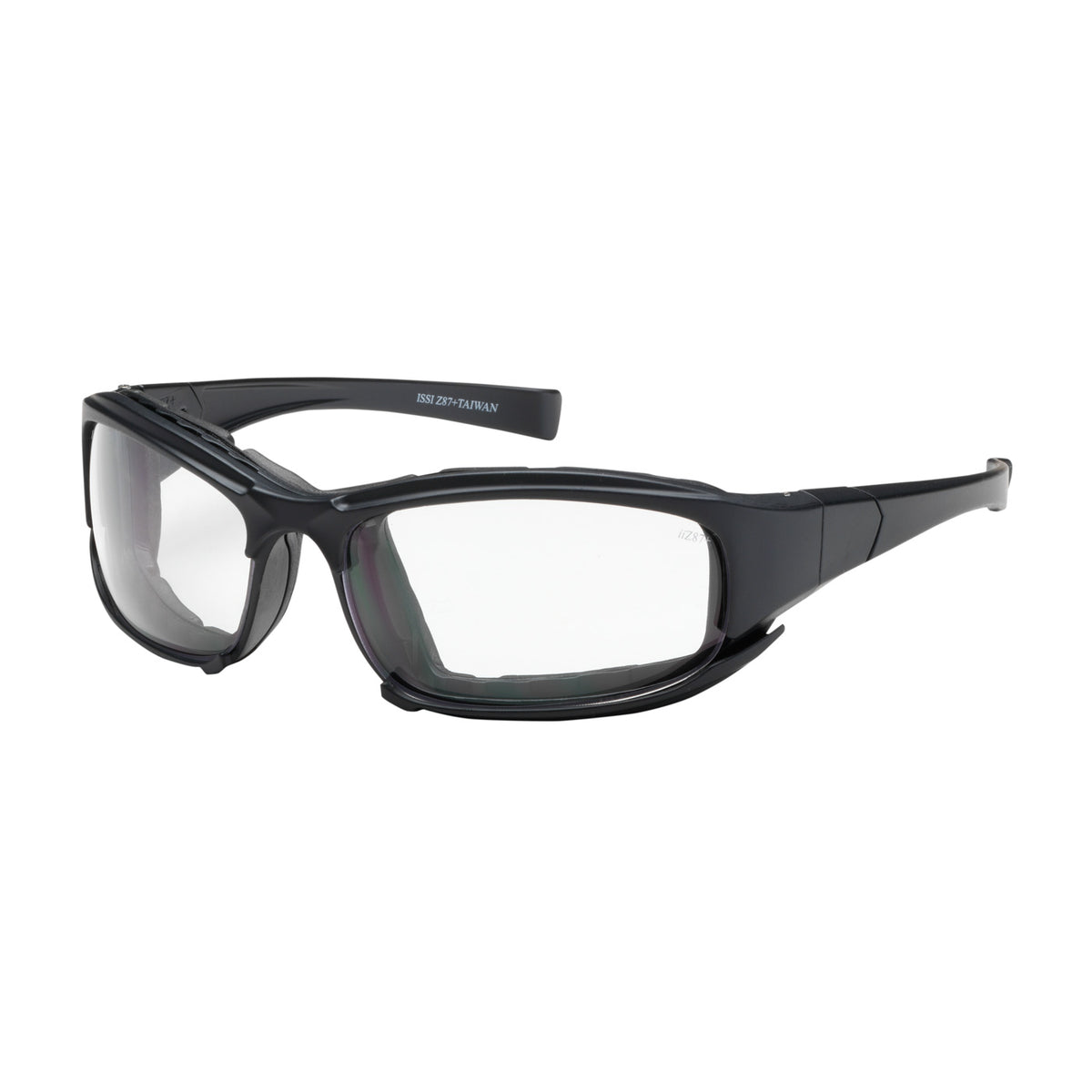 Bouton Optical 250-CE-10090 Safety Glasses Black Full Frame Anti-Fog