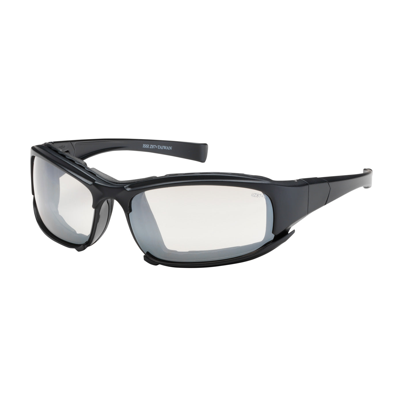Bouton Optical 250-CE-10092 Safety Glasses Black Full Frame Anti-Fog