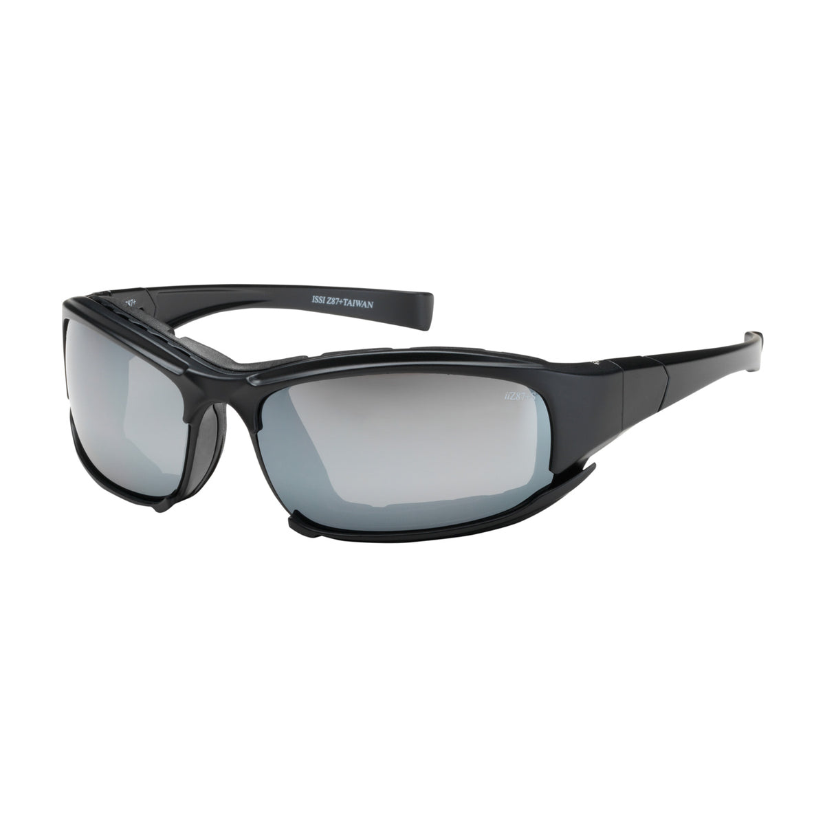 Bouton Optical 250-CE-10095 Safety Glasses Rubber Foam Anti-Fog Black