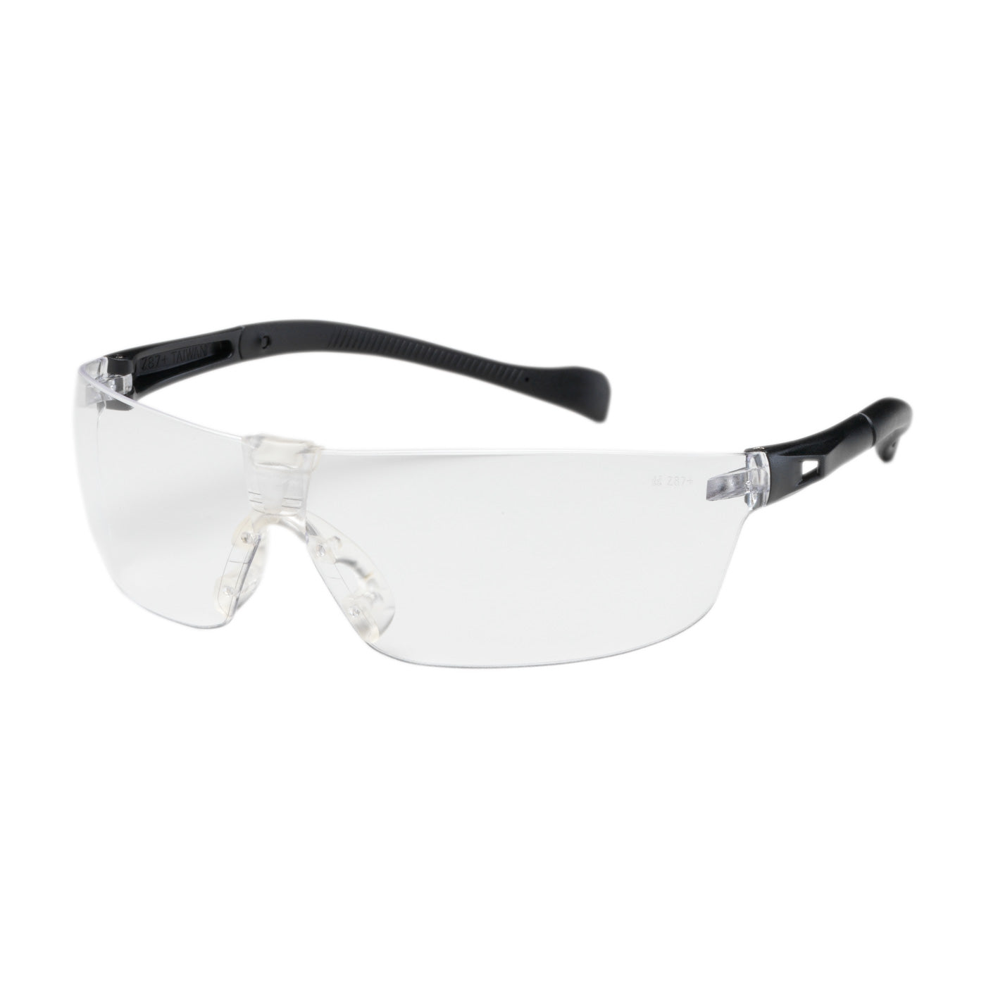 Bouton Optical 250-MT-10071 Safety Glasses Anti-Fog Black