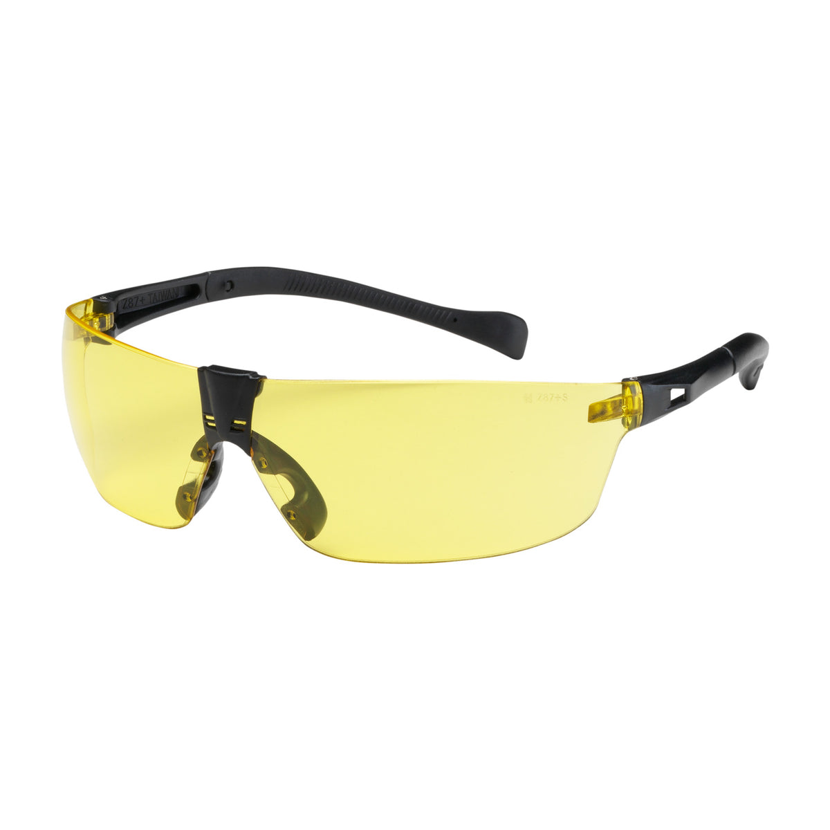 Bouton Optical 250-MT-10074 Safety Glasses Anti-Scratch Black