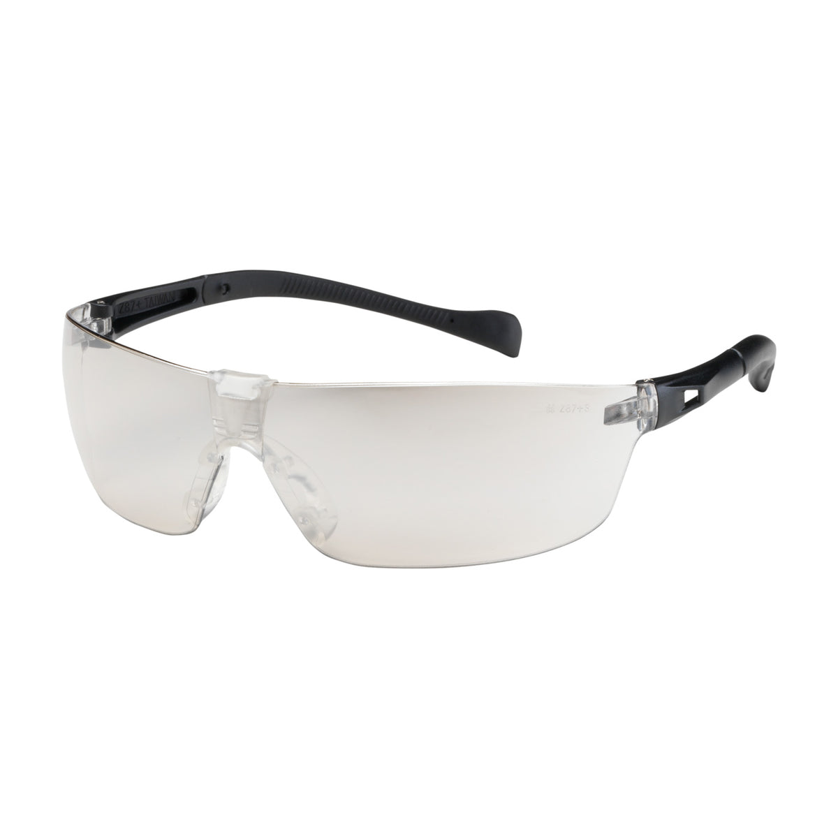 Bouton Optical 250-MT-10075 Safety Glasses Anti-Scratch Black