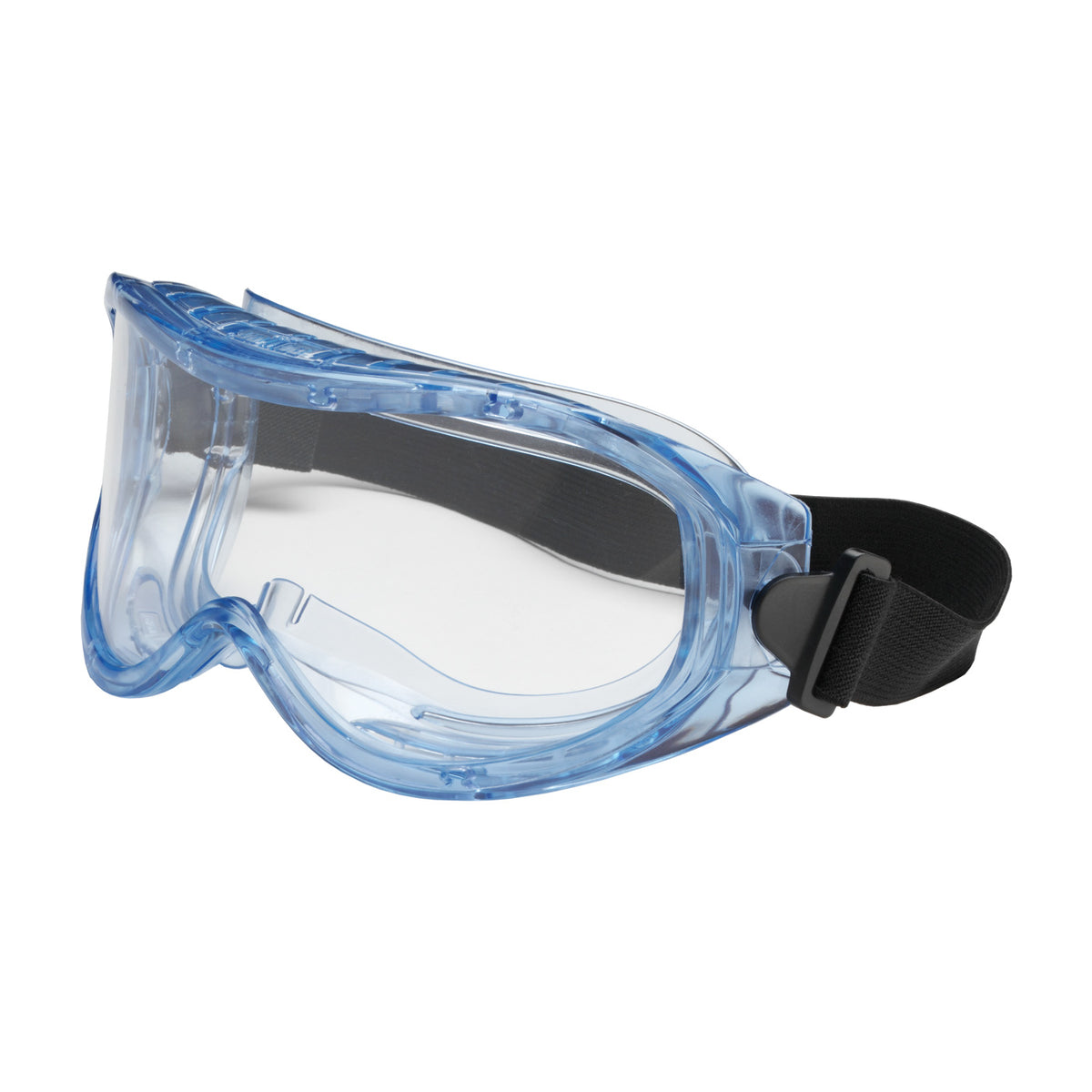 Bouton Optical 251-5300-000 Safety Goggles Indirect Vent Anti-Scratch Light Blue