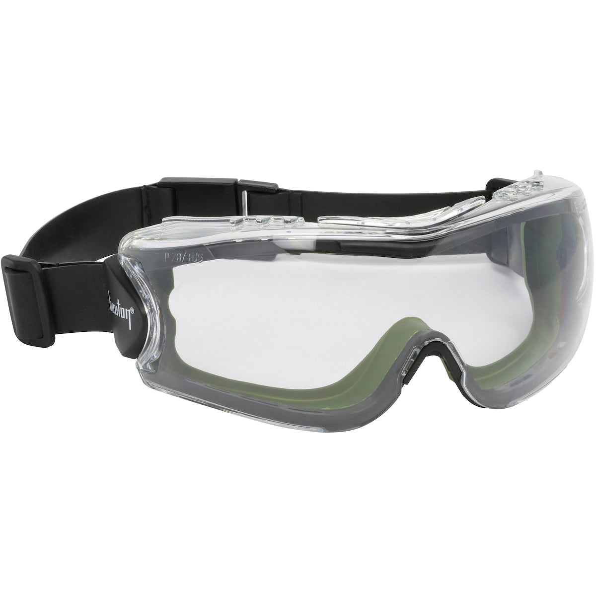 Bouton Optical 251-63-0520-RHB Safety Goggles FogLess Green