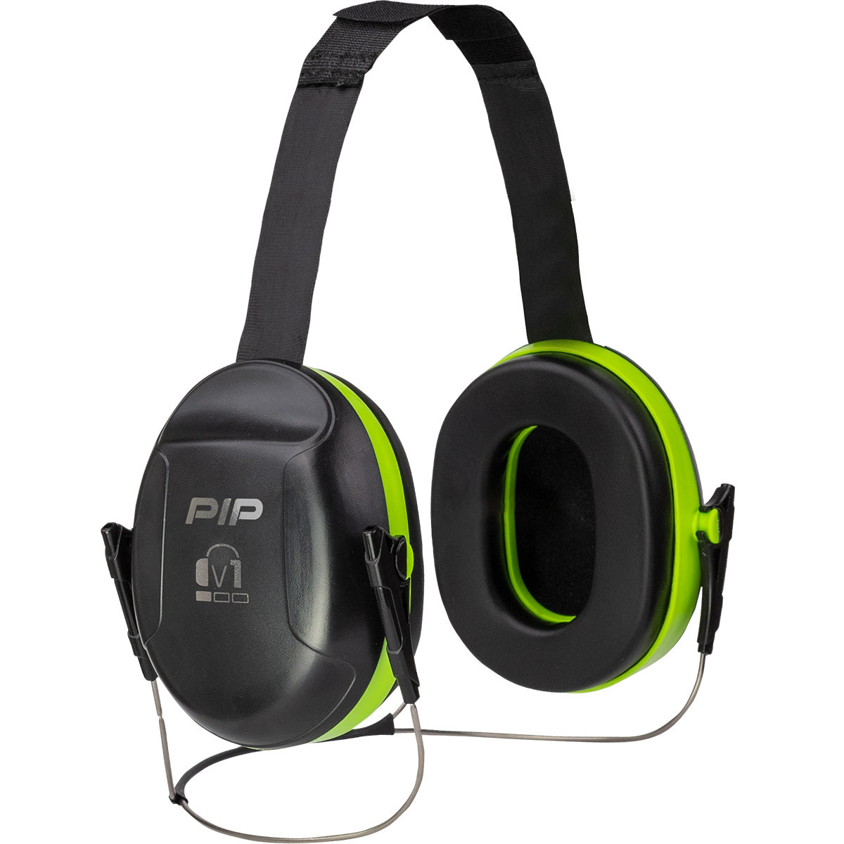 PIP 263-V1NB Ear Muffs Neckband Neon Green