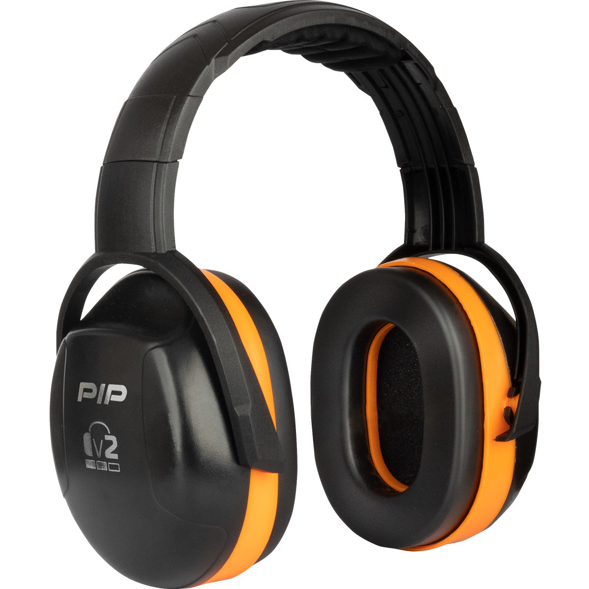 PIP 263-V2HB Ear Muffs Adjustable Headband Neon Orange