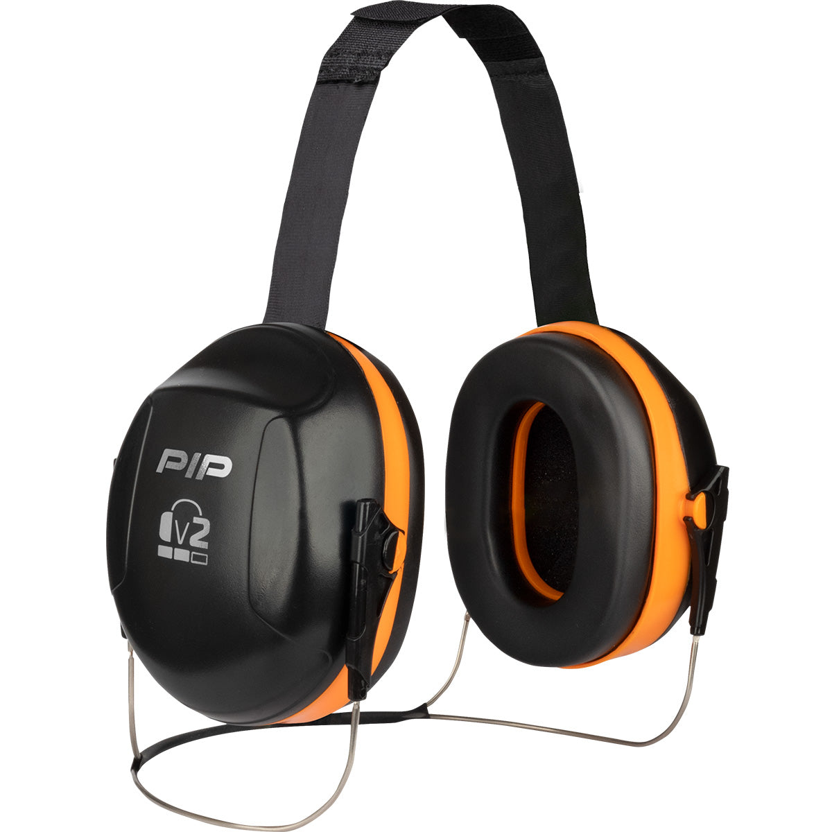 PIP 263-V2NB Ear Muffs Memory Foam Neon Orange