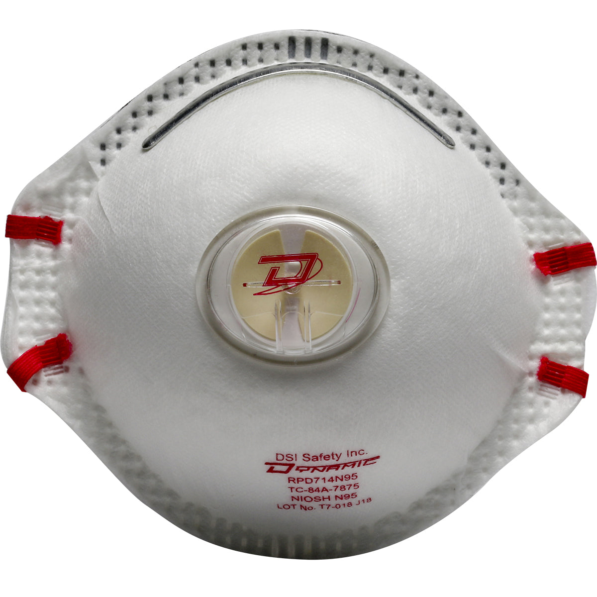 Dynamic 270-RPD714N95 Disposable Respirator White with Valve