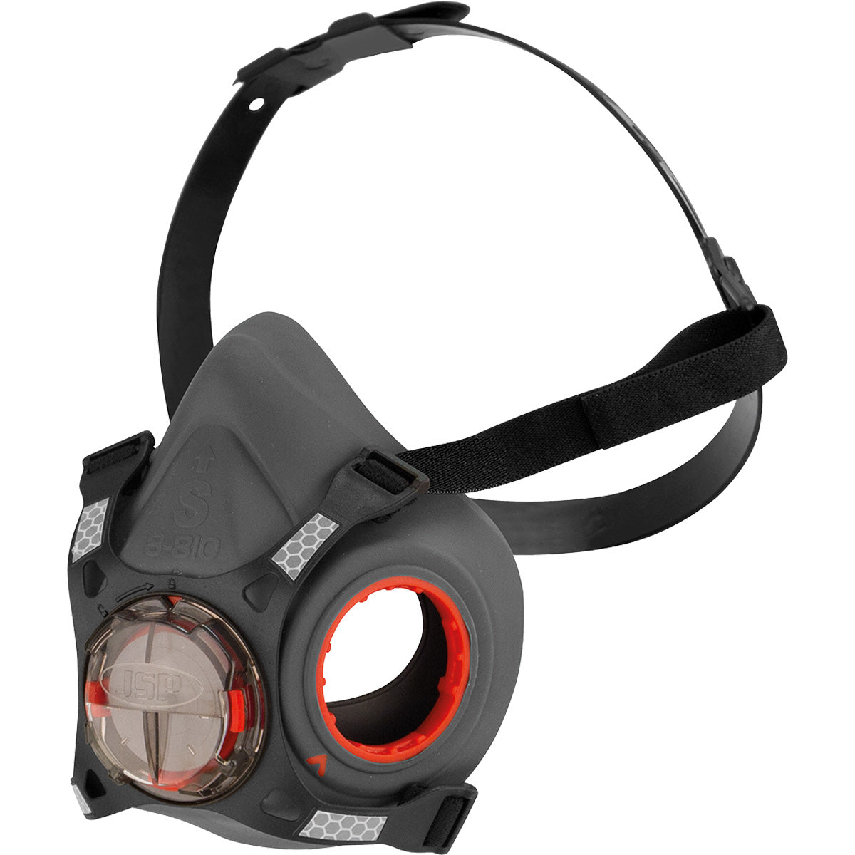 JSP 272-RPRF8810 Half-Mask Respirator TPE Comfort Gray