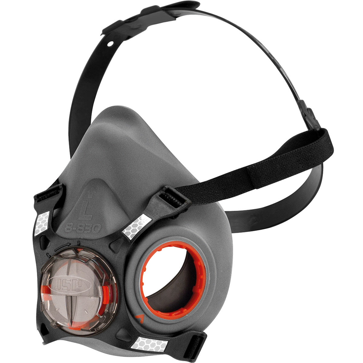 JSP 272-RPRF8830 Half-Mask Respirator TPE Comfort Gray