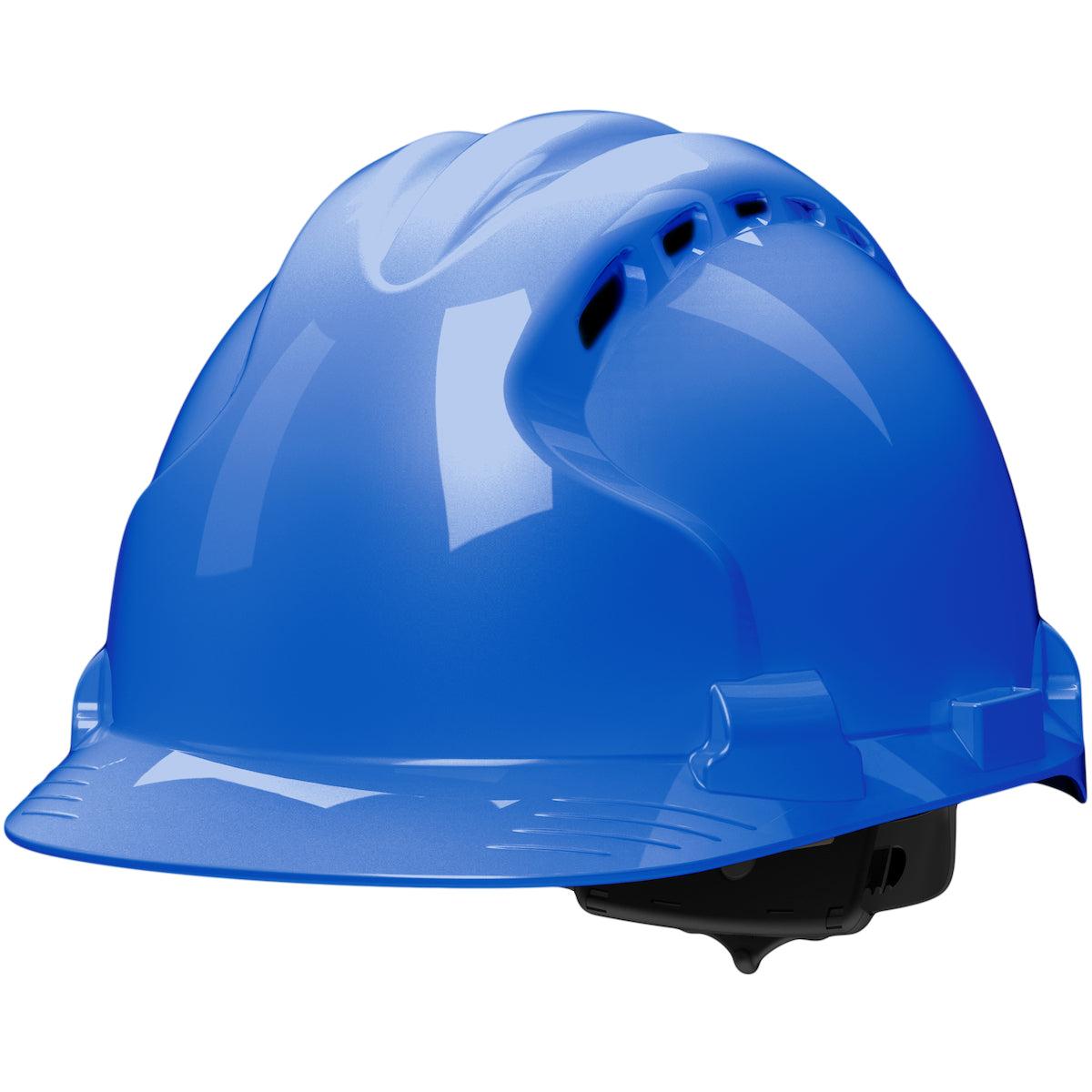 JSP 280-AHS150V Vented Hard Hat HDPE Shell EPS Liner Blue