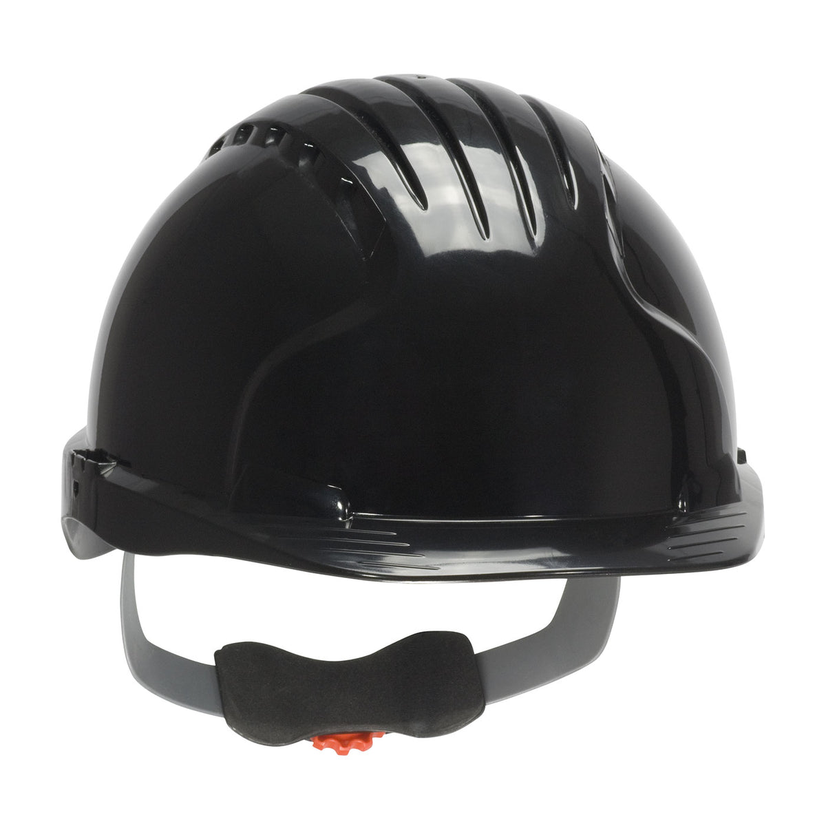 JSP 280-EV6151 Cap Style Hard Hat HDPE Shell Black