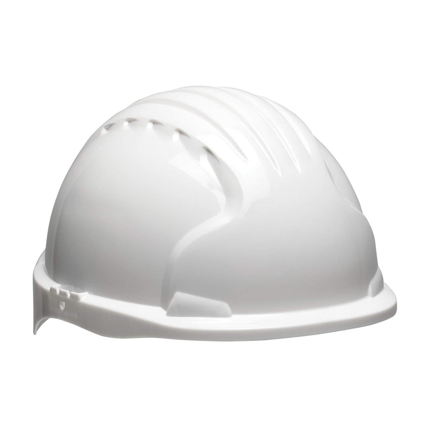 JSP 280-EV6151S Short Brim Hard Hat HDPE White