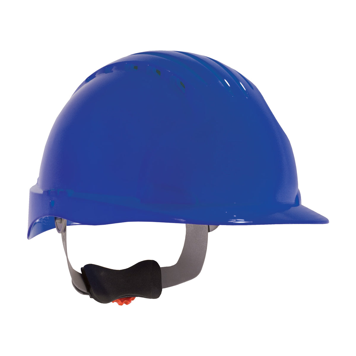 JSP 280-EV6151V Hard Hat HDPE Vented Blue