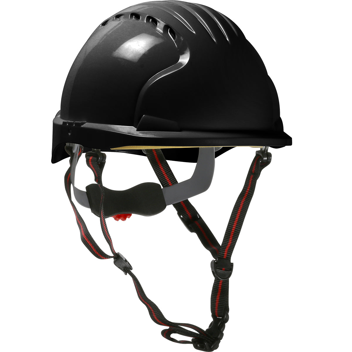 JSP 280-EV6151V-CH Safety Helmet HDPE Vented Black
